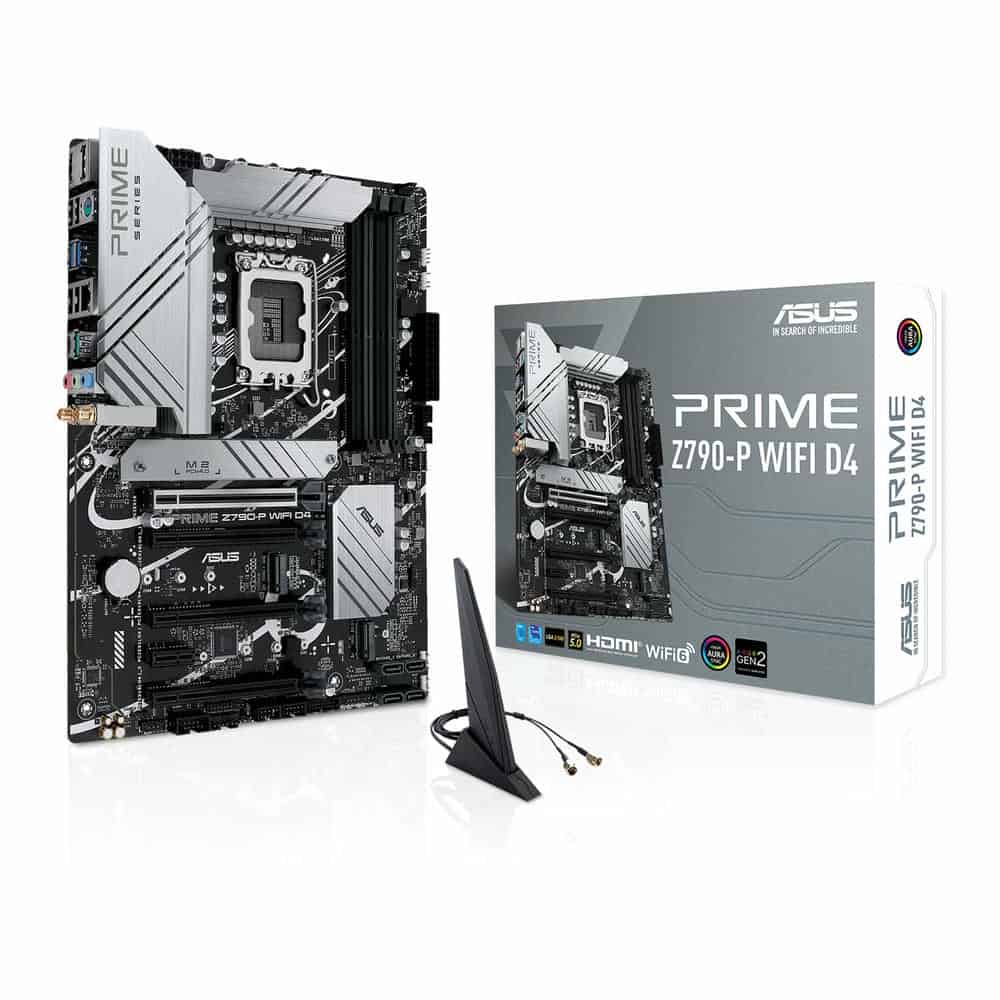 (image for) ASUS PRIME Z790-P WIFI D4 DDR4 PCIe 5.0 ATX Motherboard